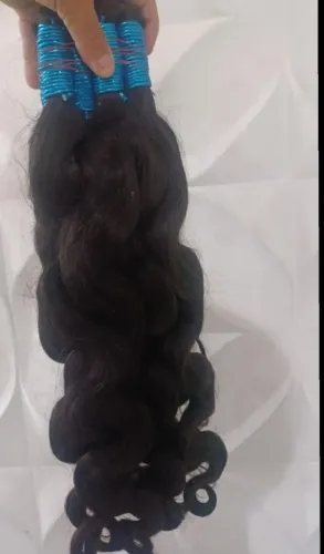 CABELO NATURAL ONDULADO 65CM