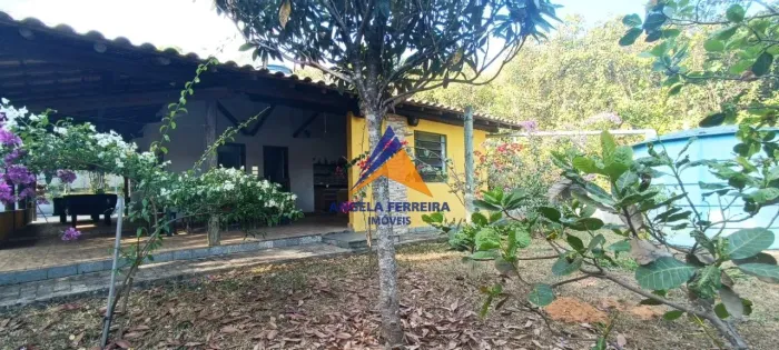 VENDO CHACARA DE 5.000M² COM 2 CASA COM 2 QUARTOS CADA UMA E 1 GALPÃO"CONDOMÍNIO NOSSO RAN
