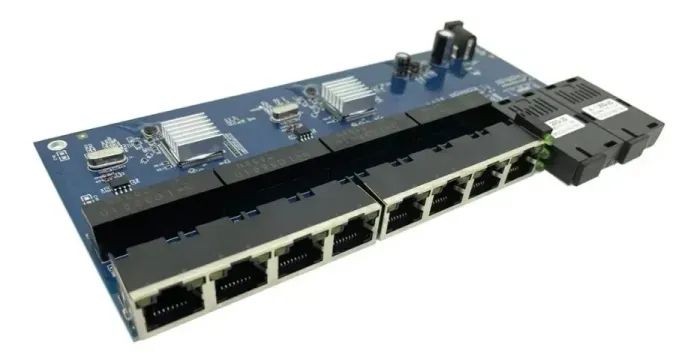 Switch Placa Rede Metro Giga Gigabit 1000mb Gbic A B-8p Rj45