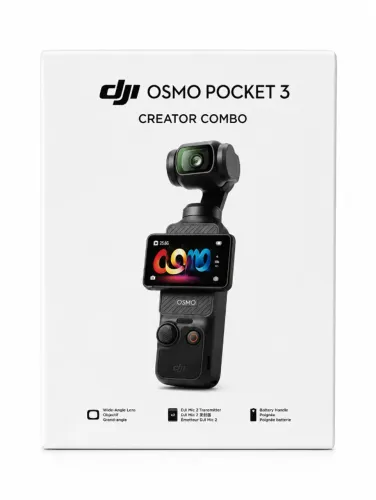 Osmo Pocket 3 Combo lacrada zerada.