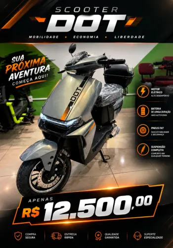 Bicicleta Elétrica DOT NOVO