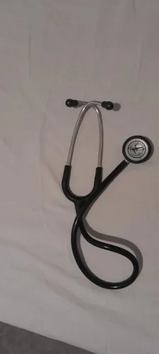Estetoscópio Littmann Classic III Preto/Prata