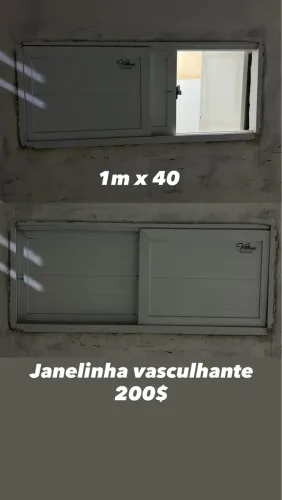 Janela tipo vasculhante