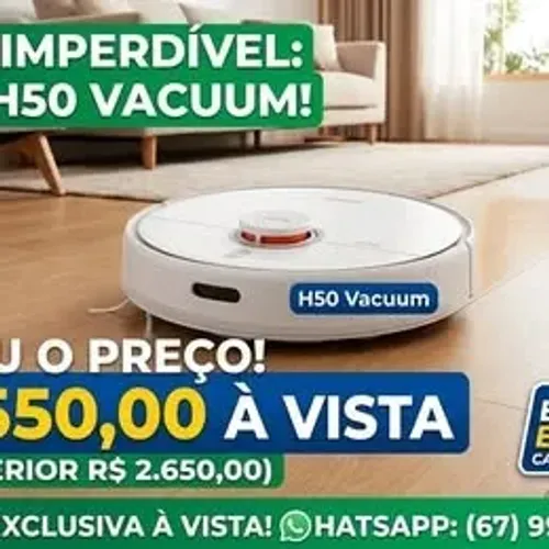 Robô Aspirador de Pó Xiaomi H50 Vacuum
