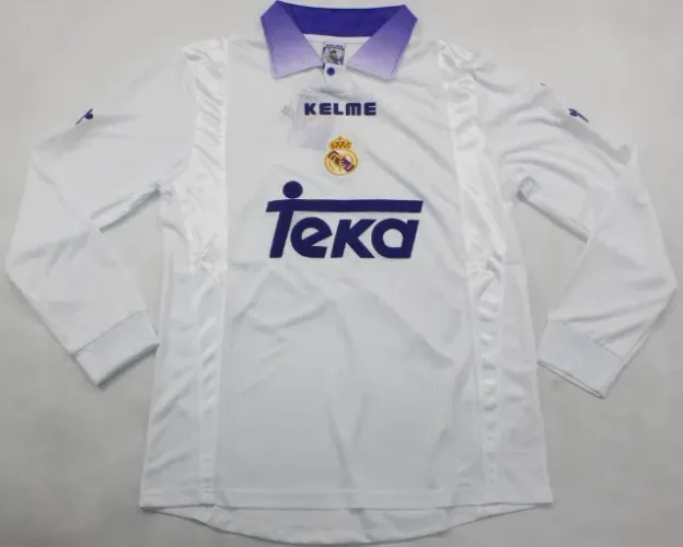Camisa Real Madrid Roberto Carlos Retrô 97-98 P