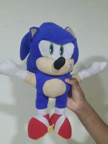 Sonic pelúcia 