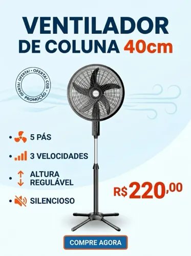 Ventilador 40cm (lacrado)