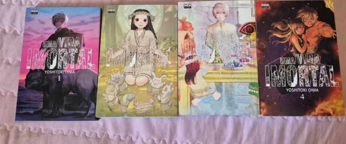 Vendo/Venda Mangá Uma Vida Imortal 1 ao 4