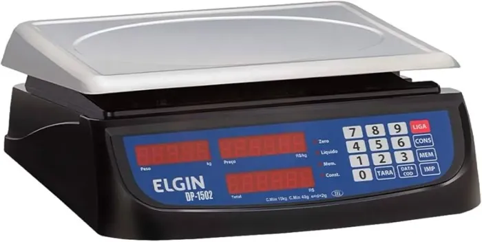 BALANCA ELETRONICA ELGIN DP15 BATERIA