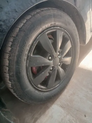 Troco rodas aro 14 pneus novos,( por aro 16 ou 17 ) ctt *43