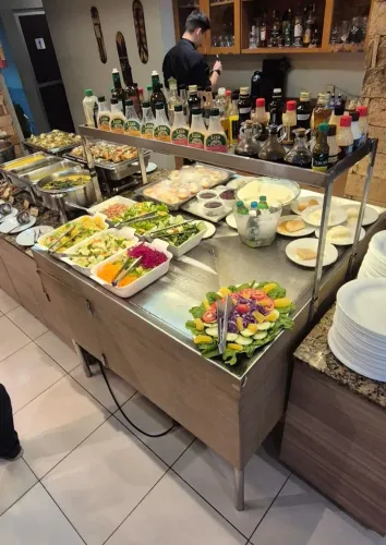 Pista fria para salada