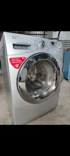 Lava e seca LG prata