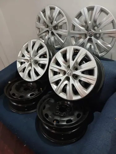 Vendo Rodas Fox, brinde calotas novas na caixa