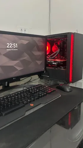 PC GAMER RYZEN 5 5600 + RX 590 8GB + 16GB RAM | COMPLETO