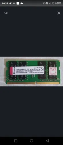 Memória DDR4 8gb Notebook 3200mhz