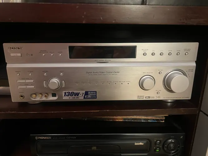 Home teather Sony com 06 caixas de som e subwoofer
