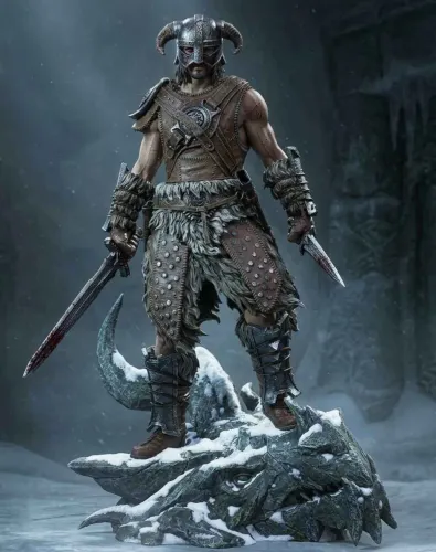 Dragonborn Dovahkiin Skyrim The Elder Scrolls V Miniatura 24
