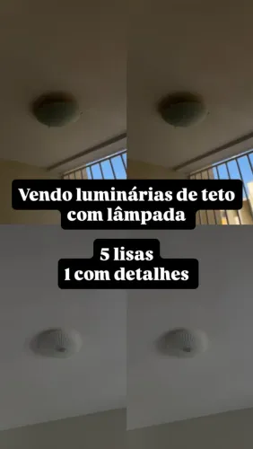 Luminárias