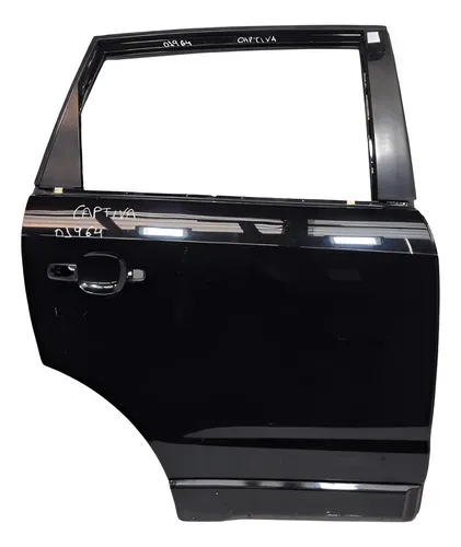 Porta Traseira Direita Preta Gm Captiva 2008 2015 001964