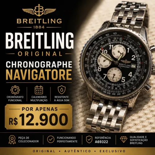 BREITLING ORIGINAL - CHRONOGRAPHE NAVIGATORE