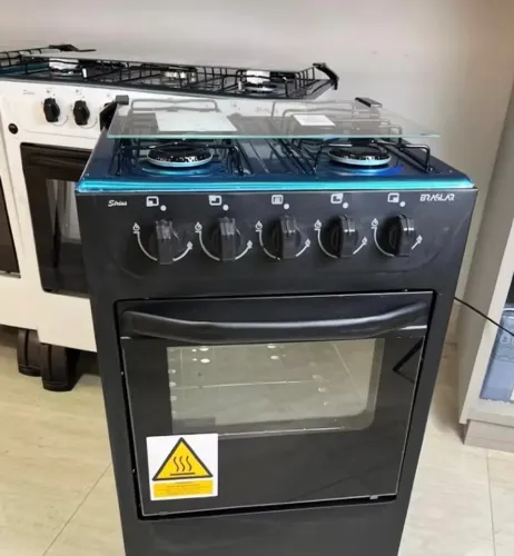Fogão Braslar New Sirius 4 Bocas Preto 