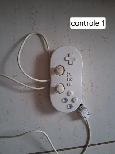 Dois Classic controller nintendo wii com defeito não funcionam