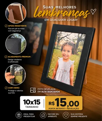 Foto revelação profissional.