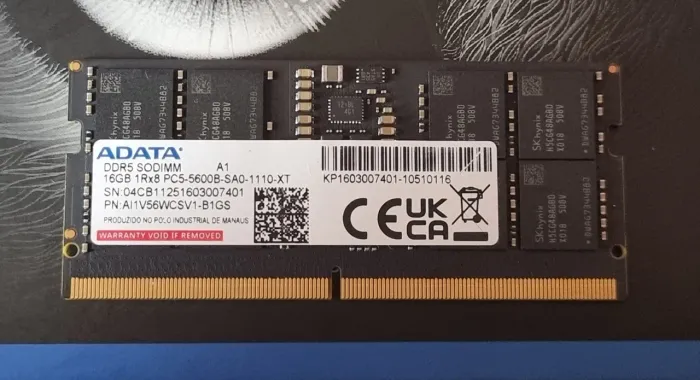 Memoria 16GB DDR5- 16GB 5600MHz
