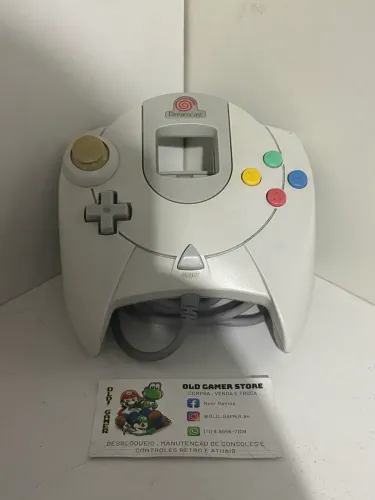 Controle Sega Dreamcast original