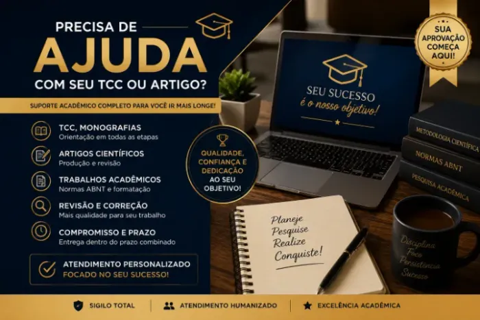 Suporte Acadêmico | TCC, Artigos e Revisão