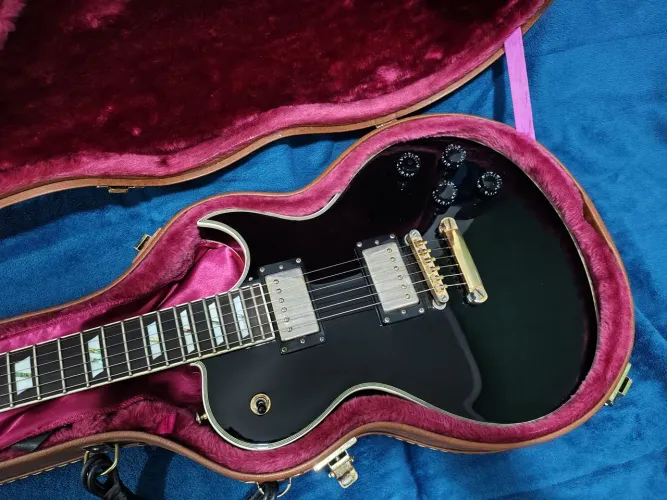 Guitarra SX Les Paul GG1 Custom Black