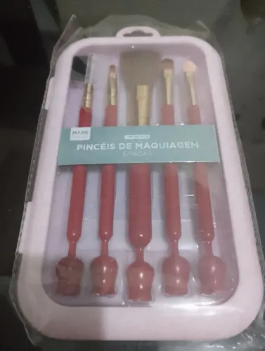 Kit pincéis de maquiagem