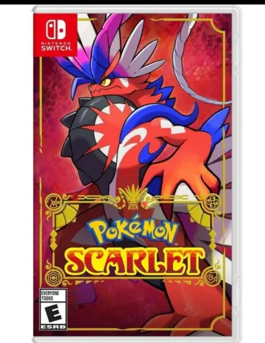 Jogo Nintendo Switch Pokémon Scarlet And Violet (ENCOMENDA)