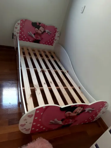Cama solteiro minnie