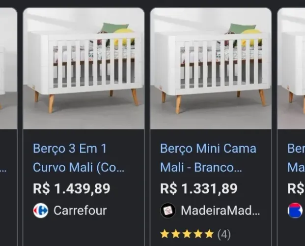 BERÇO QUE VIRA MINI CAMA