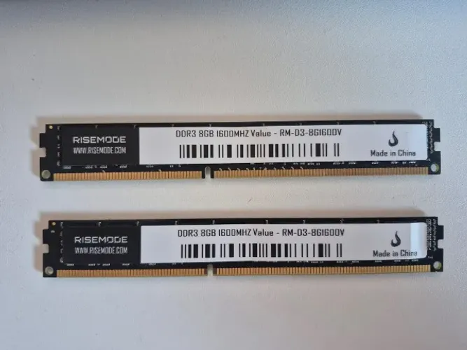 Kit Memória RAM Rise Mode DDR3 16 GB (2×8 GB) 1600 MHz