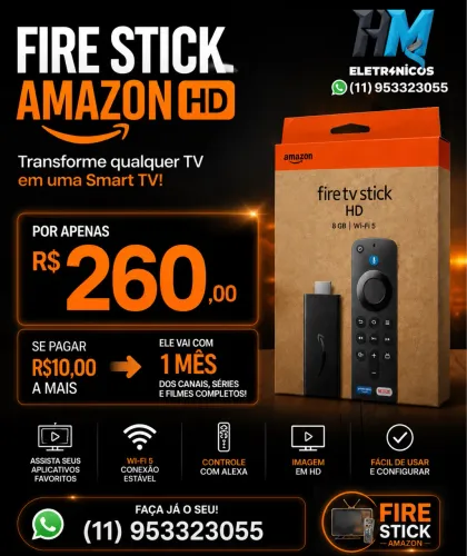 FIRE STICK AMAZON HD