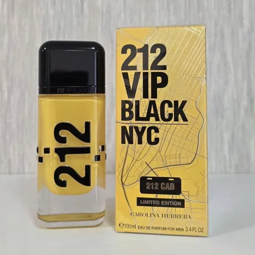 Lançamento 212 Vip Black Cab 100ml Lacrado
