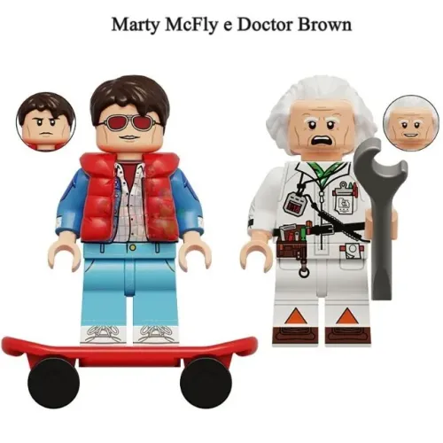 Minifigures de Coleção - De Volta para o Futuro