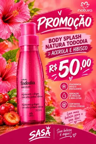 Body Splash Natura Tododia