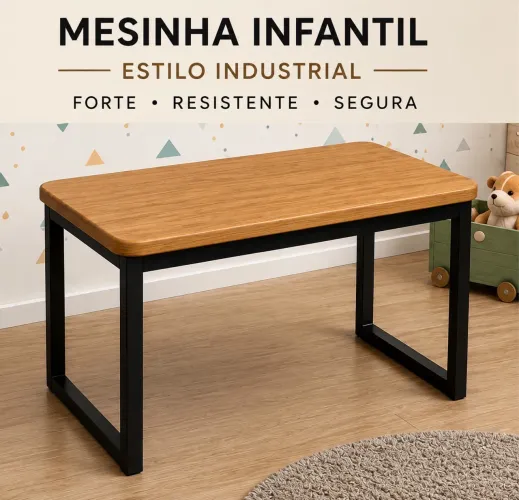 Mesinha infantil - 100% MDF