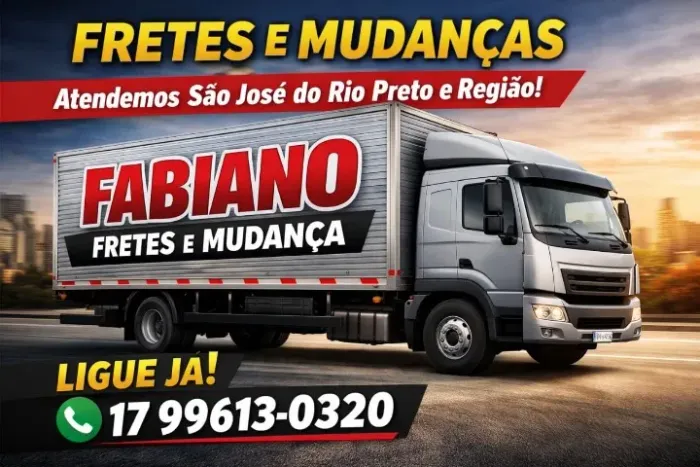Fretes e mudanças em São José do Rio preto 