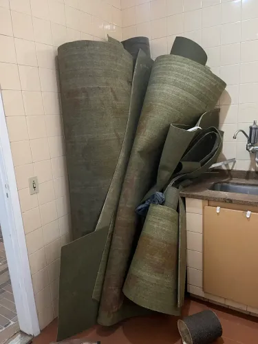 Carpete 30m2 DOAÇÃO