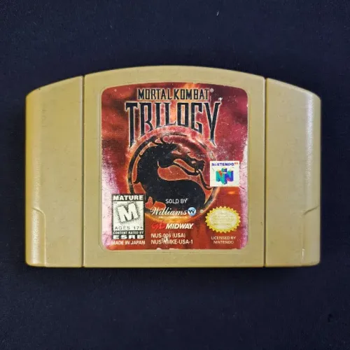 Mortal Kombat Trilogy Original Americano - N64. Nintendo 64. Funcionando