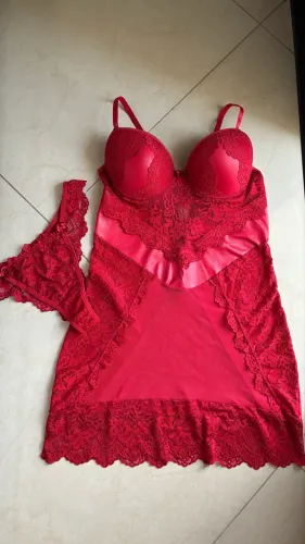 Conjunto de Lingerie Novo - Universo Feminino - Tamanho G