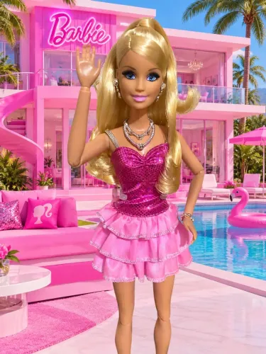 Boneca Barbie dream house
