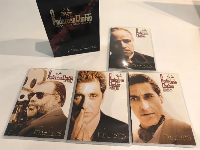 Box Trilogia O Poderoso Chefão (4 DVDs) - Edição Especial - USADA