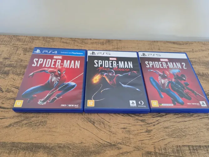 Trilogia Spider Man PS5