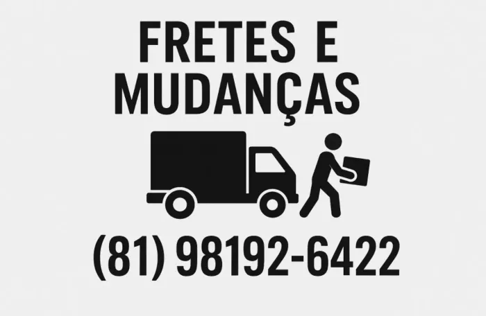 FRETES, MUDANÇAS E CARRETOS.