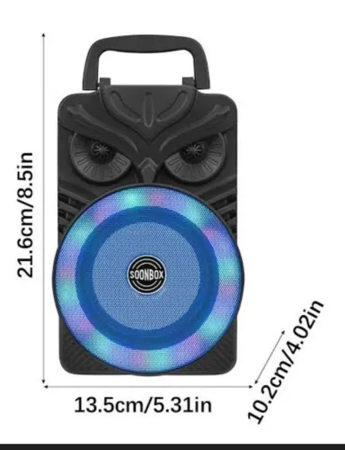 Soonbox Karaokê Bluetooth 